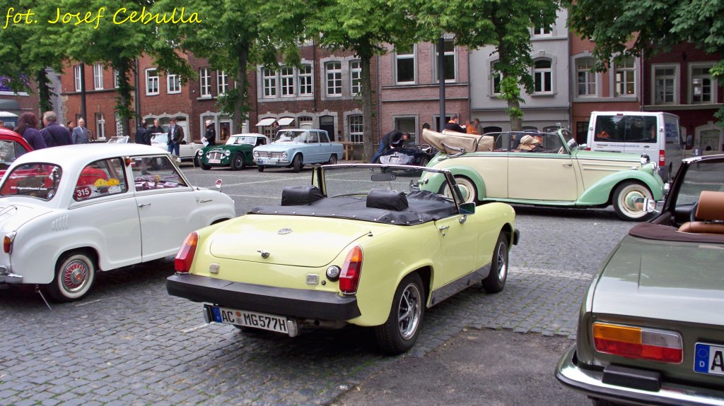 (01.06.2012) Aachen - 4. AKV Benefiz-Oldtimer-Rallye - MG