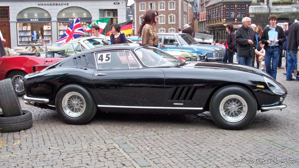 (01.06.2012) Aachen - 4. AKV Benefiz-Oldtimer-Rallye - Ferrari