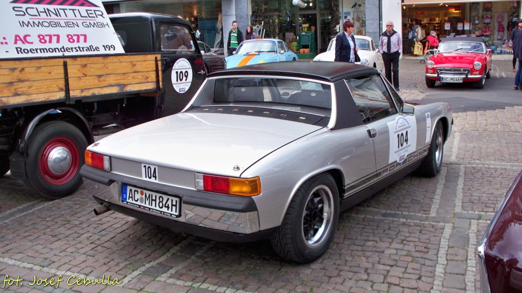 (01.06.2012) Aachen - 4. AKV Benefiz-Oldtimer-Rallye - Porsche