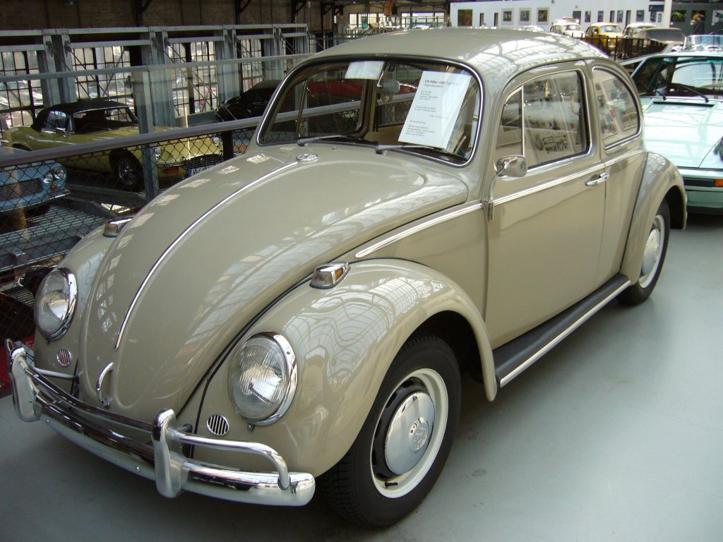 1966´er VW Kfer 1200 Export. Hier handelt es sich um Reimport aus Italien. Classic Remise am 01.11.2011.