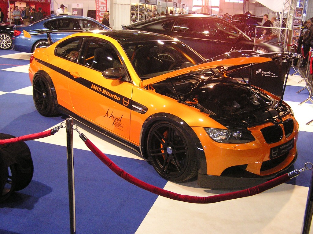 3-er BMW MH3 Nerpel-tuning, fotografiert auf der Carstyling Tuniong Show 2012.