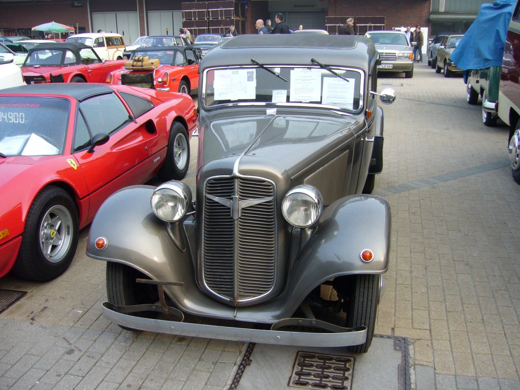 Adler Trumpf Junior Limousine. Baujahr 1936-1941. Technoclassica 04.04.2009