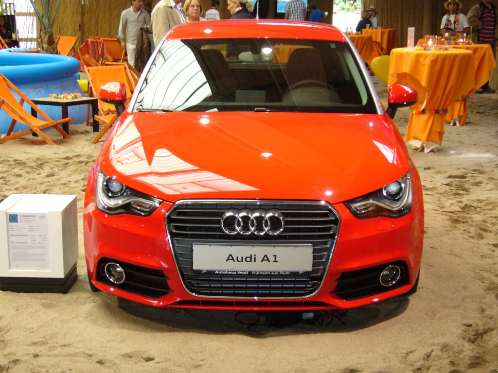 Audi A1. Neuvorstellung am 28.08.2010.