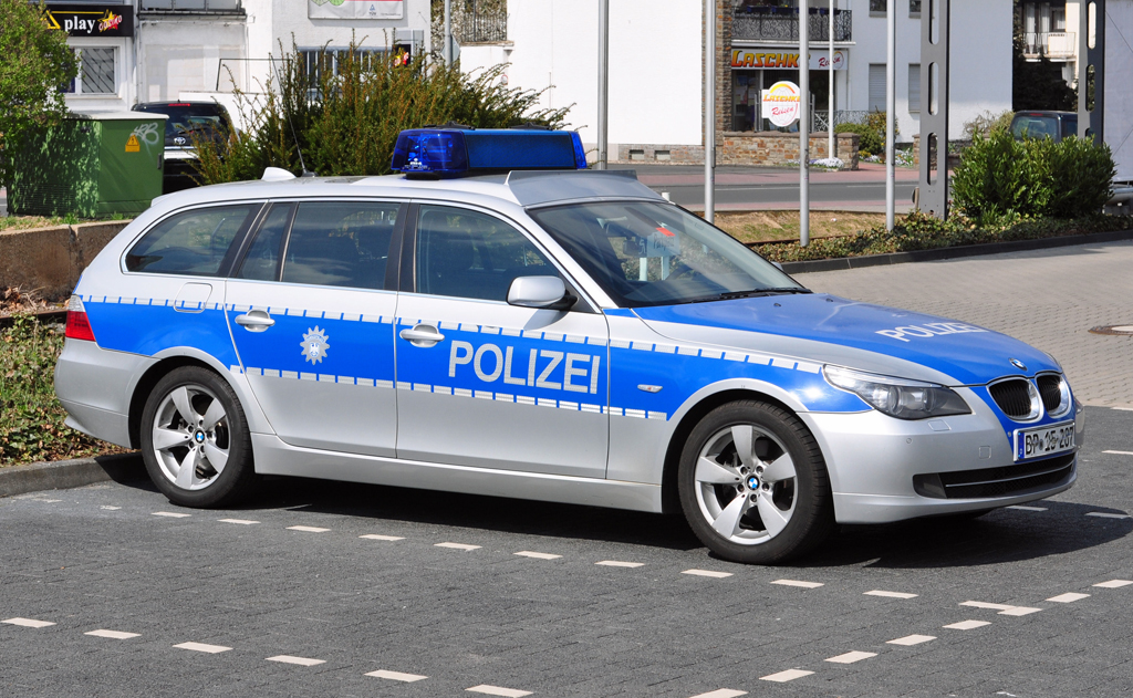 BMW 525d der Bundespolizei in Euskirchen - 10.04.2010