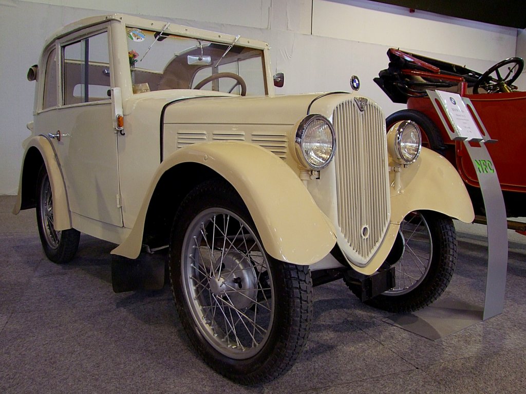 BMW-Dixi; Modell-DA2, liebevoll auch Sonnenscheinlimosine genannt; 743ccm; 15PS; Baujahr 1929;120204