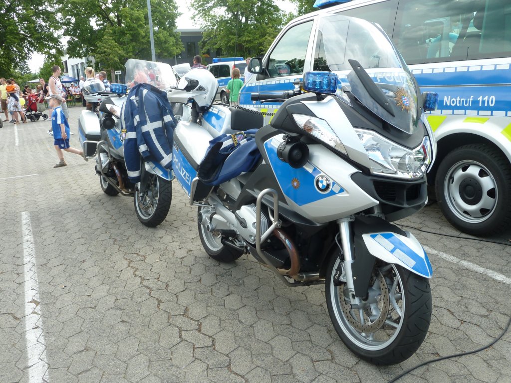 BMW-Krder der LaPo Hessen ausgestellt am  Tag der offenen Tr  des PP Osthessen in Fulda am 21.05.2011