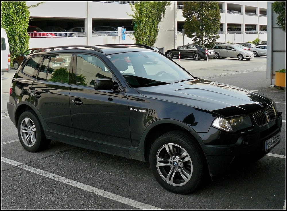 BMW X3 aufgenommen am 17.09.2010.