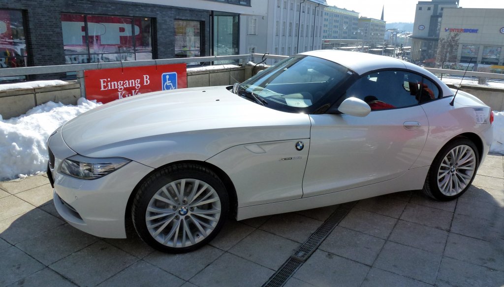 BMW Z4 sDrive 28i. Zu sehn beim 21. Geraer Autofrhling. Foto 16.03.2013 
