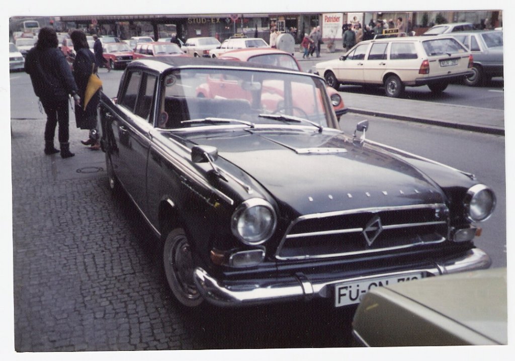 Borgward 2.3 Liter P 100 1960-1962 aufgenommen 1983 in Nrnberg