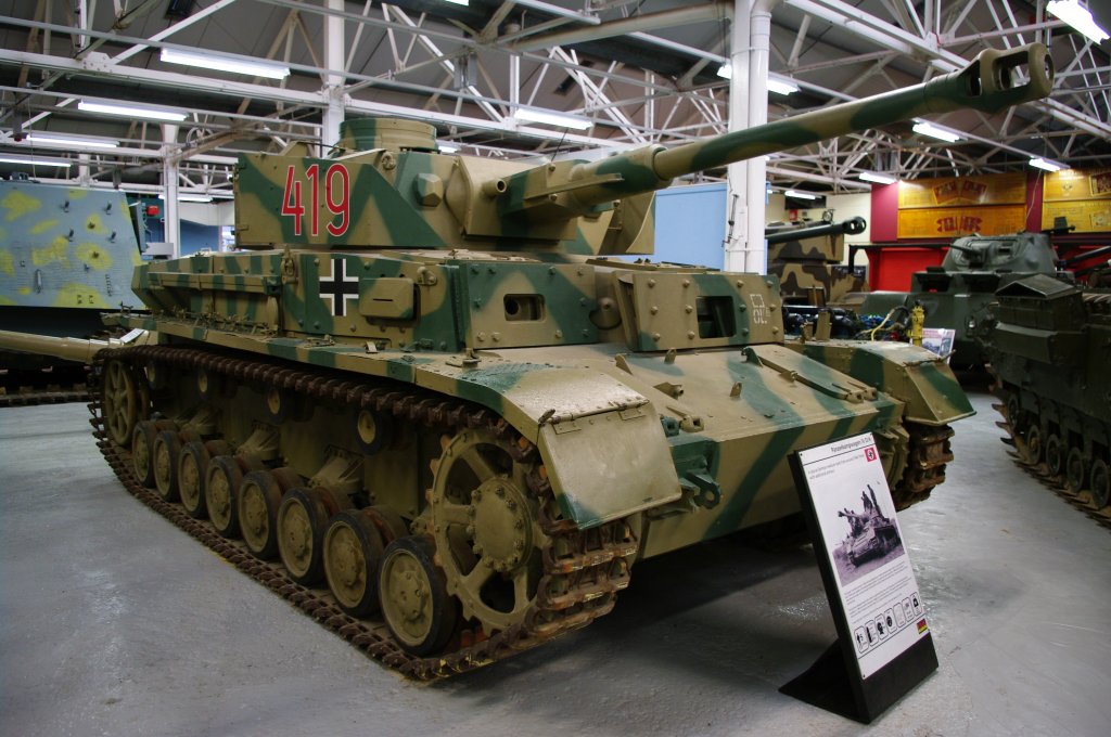 Bovington Tank Museum, Panzer IV (30.09.2009)