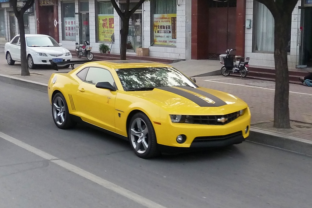 Chevrolet Camaro in Shouguang, 30.10.11 