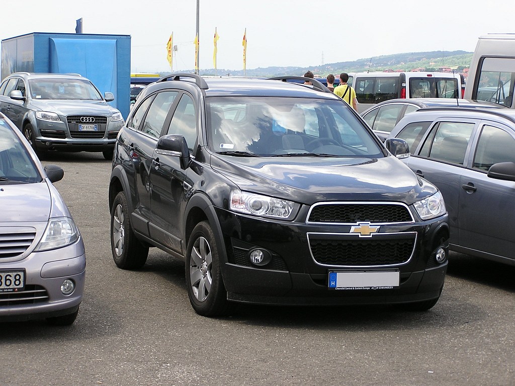 Chevrolet Captiva, post-facelift. Foto: 05.06.2011