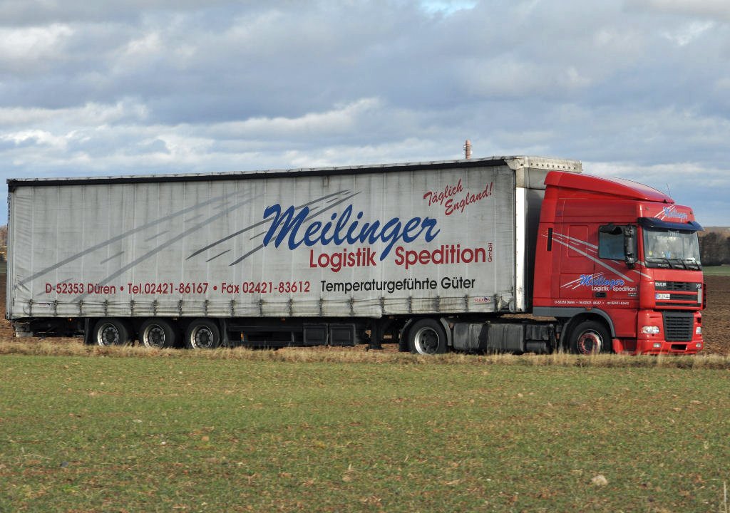 DAF XF  Meilinger Logistik Spedition , Euskirchen-Billig 26.02.2010