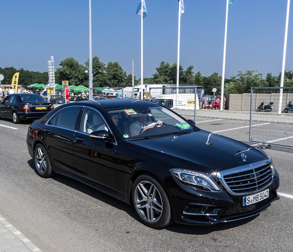 Der neue (ab Juni 2013) Mercedes-Benz S-Klasse. Aufnahmezeit: 27.07.2013