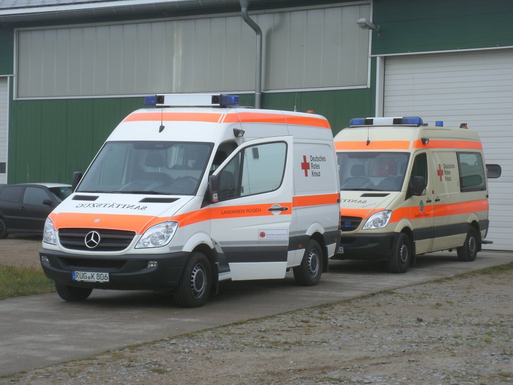 Der Rgener Katastrophenschutz rckte,am 21.Oktober 2012,zum Einsatz aus.Aufnahme in Bergen/Rgen.