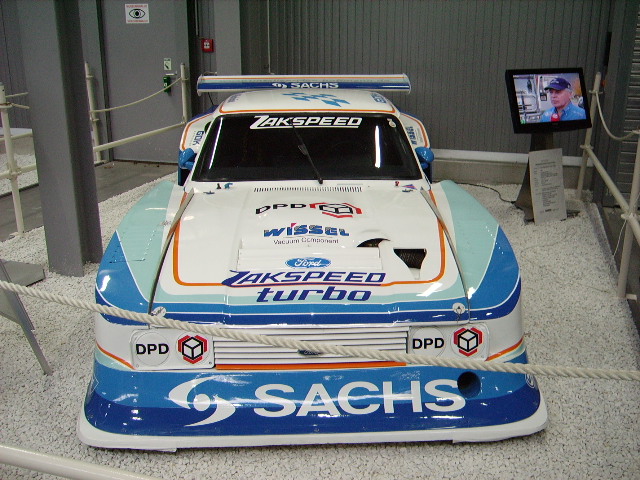 Ein Ford Bergrennen Wagen in Technik Museum Speyer am 19.02.11