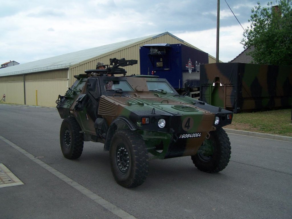 ein gepanzerte Gelndewagen VBL in Donaueschingen am 20/06/09.