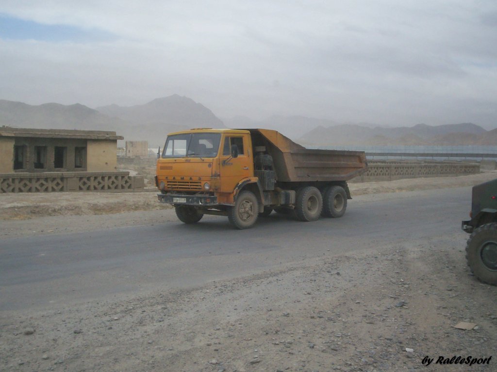 Ein Kamaz unterwegs in Kabul Juni 2006