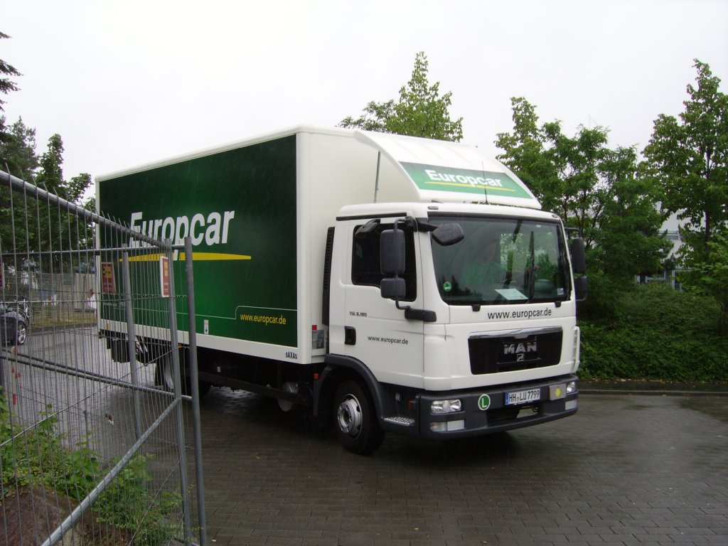 Ein MAN TGL von Europcar in Oberursel am 20.06.11