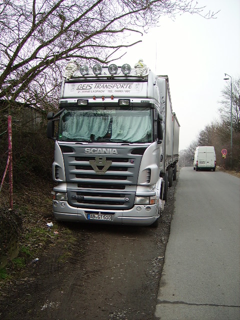Ein Scania V8 in Gro Umstadt am 25.02.11