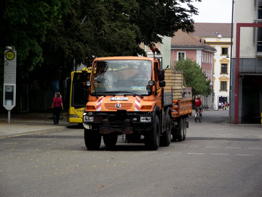 Ein Unimog U300 am 24.07.13 in Kempten 