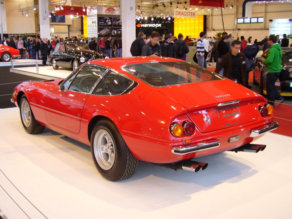Ferrari 365 GTB/4. Von 1968-1973 liefen 1.245 Exemplare in Maranello vom Band. Essen Motor Show