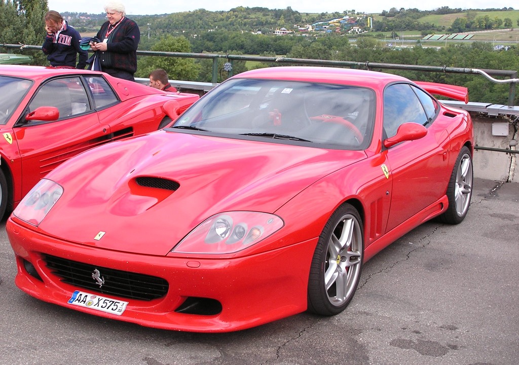 Ferrari 575. Gesehen am 03.09.2010.