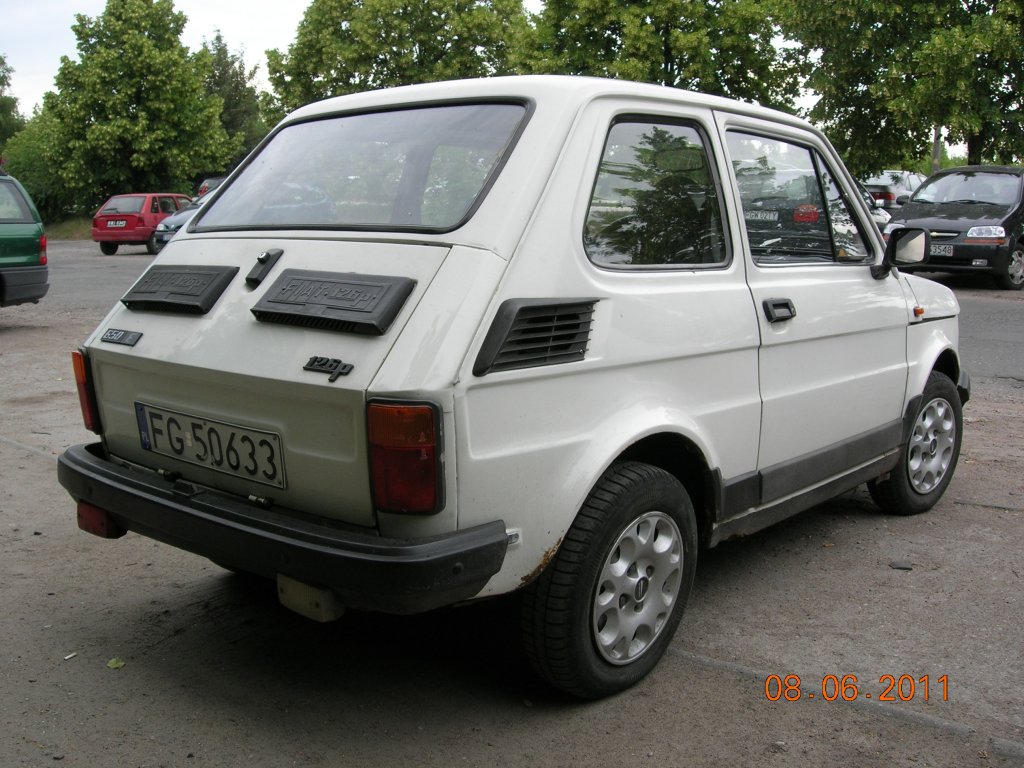 Fiat 126p, 08.06.2011, Gorzow Wielkopolski (Polen)