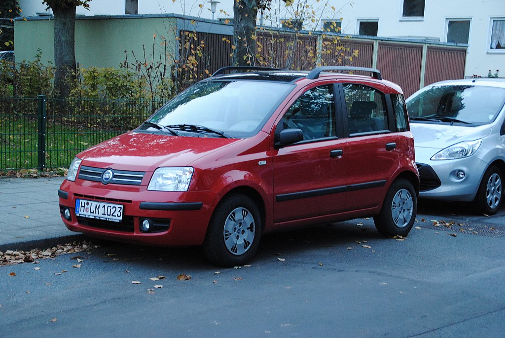 Fiat Panda in Lehrte am 18.10.2010.