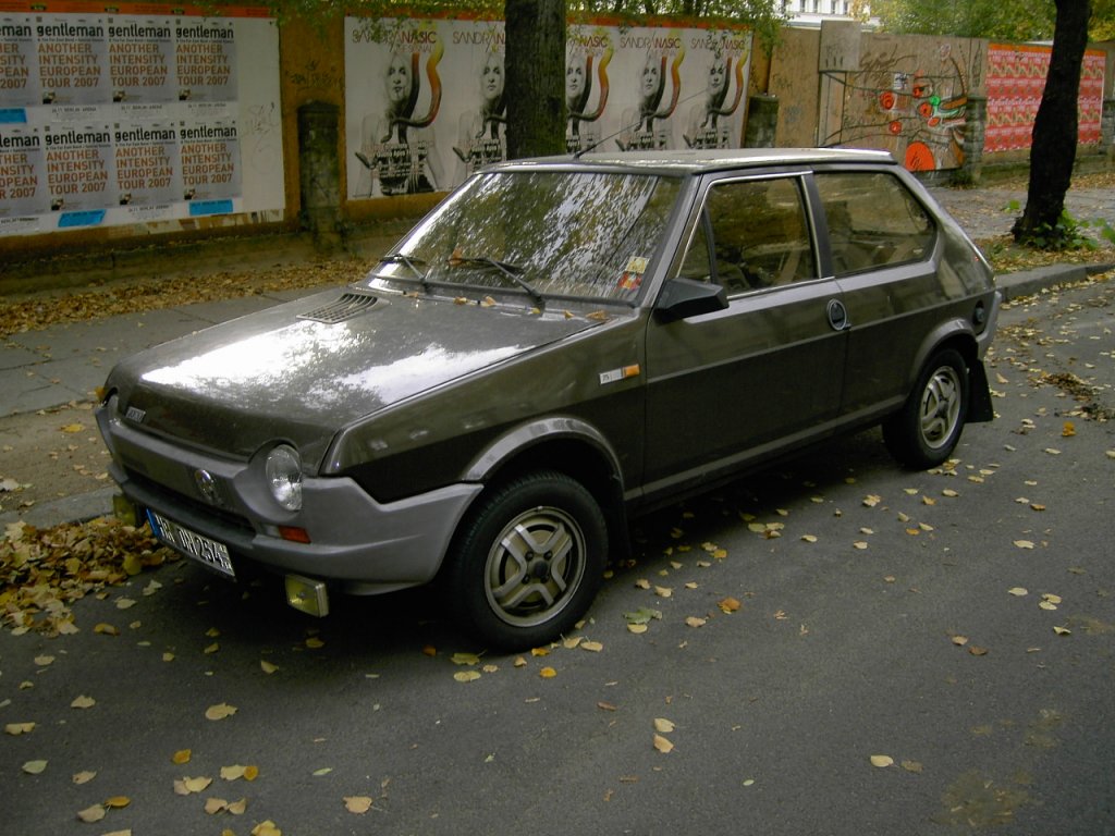 Fiat Ritmo 75, sehr selten geworden!..gesehen 08/2007 in Berlin.