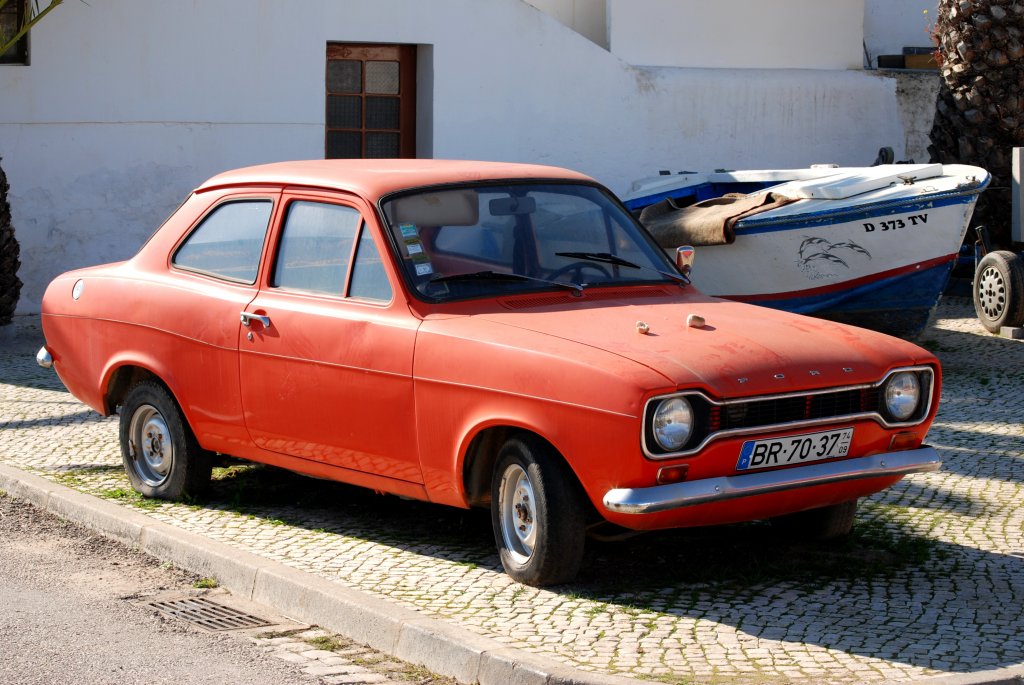 Ford Escort I / gesehen in Tavira (Distrikt Faro/Portugal), 11.01.2007