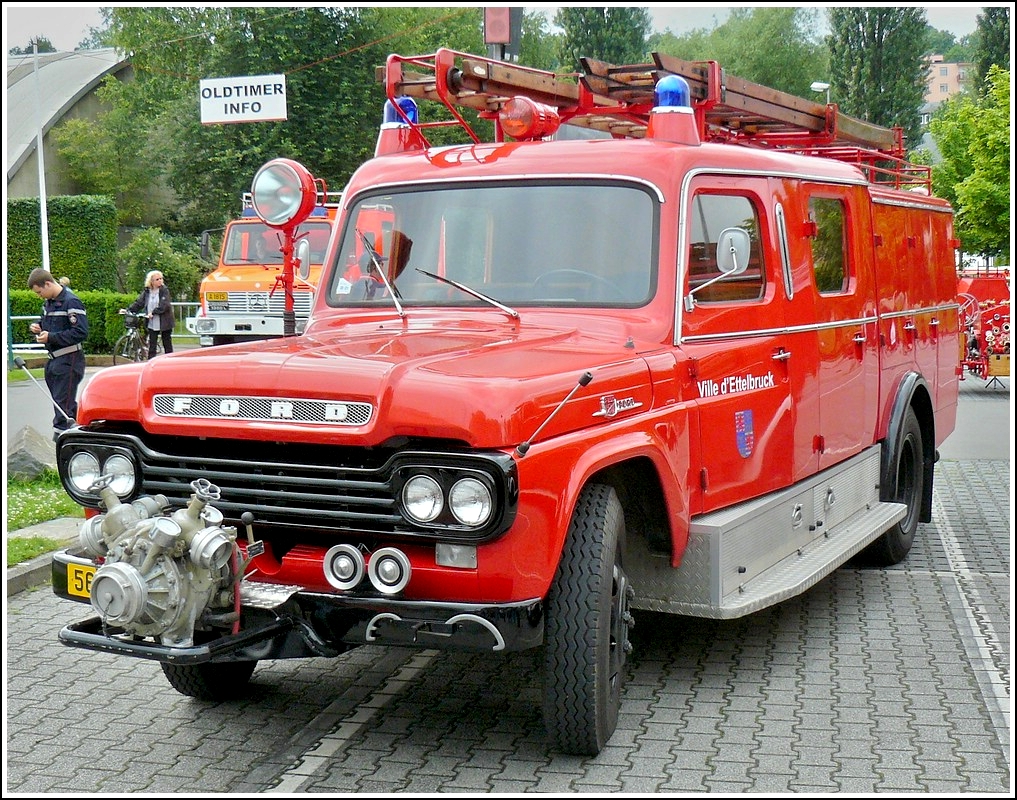 Ford Feuerwehrlschfahrzeug der Wehr aus Ettelbrck aufgenommen am 07.06.2008.