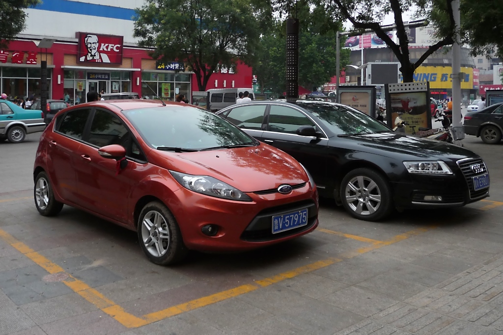 Ford Fiesta in Shouguang (2.8.11).