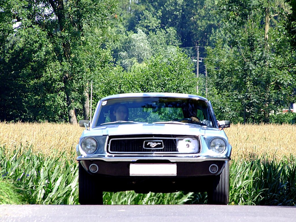 FORD-Mustang, Baujahr 1968; nimmt bei der Wadholz-Classic2011 teil; 110717