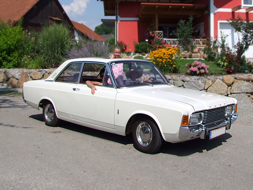 Ford,Taunus-P7 anlsslich der Oldtimerrundfahrt in Reichersberg;090809