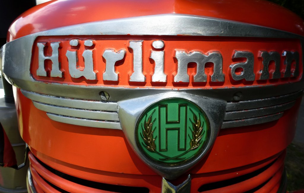 Hrlimann, Schweizer Traktorenbauer, 1929 gegrndet, baute 1939 weltweit den ersten Dieselmotor mit Direkteinspritzung, Juni 2013