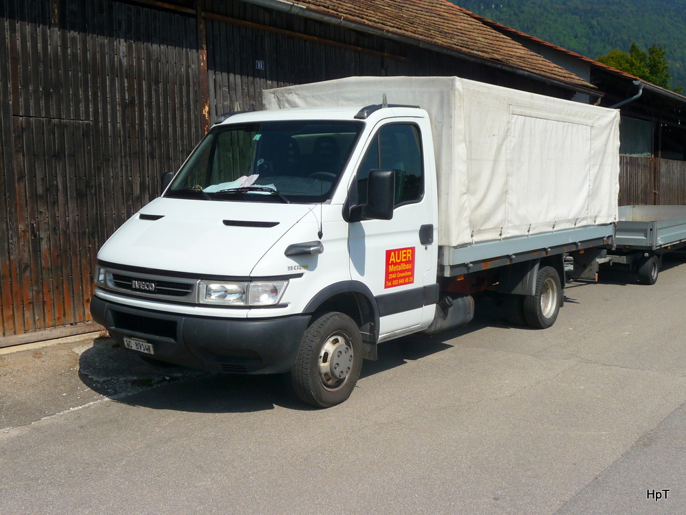 IVECO 35 C 12  Kleinlaster in Grenchen am 21.08.2011