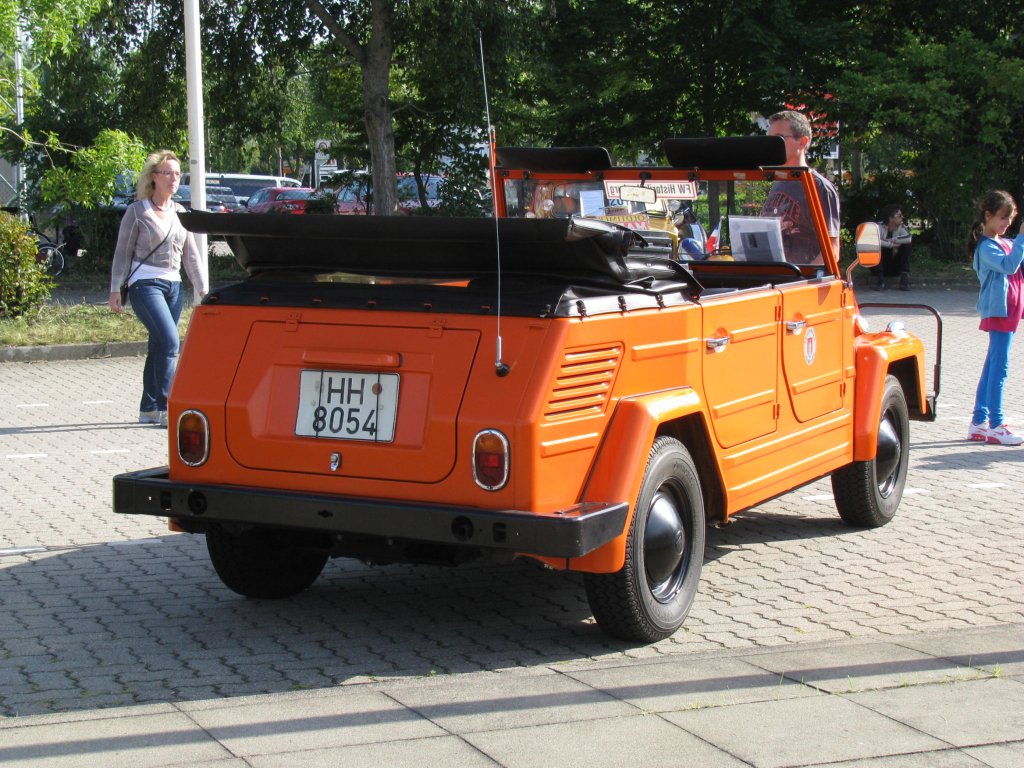 Kbelwagen (ABC-ErkKW) VW W 181 aus der Hansestadt Hamburg (HH) gesehen beim Oldtimer-Event des TV Nord, Hamburg [16.09.2012] 