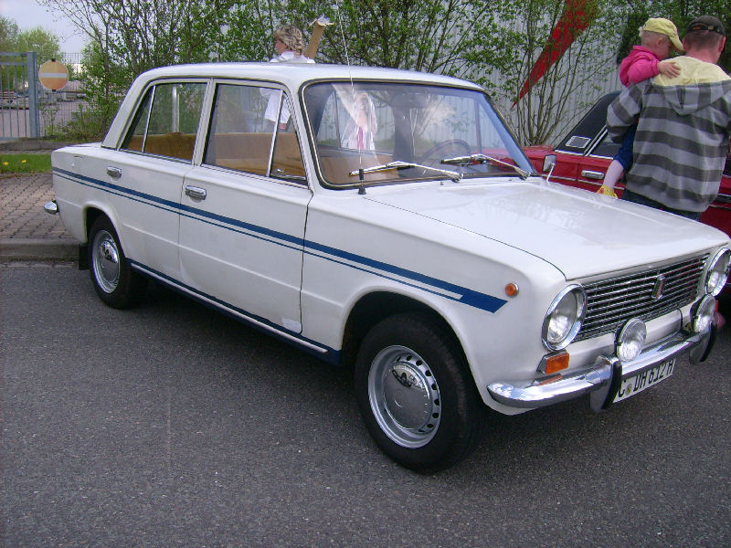 Lada Was 2101 beim jhrlich am 1.Mai stattfindenten Oldtimertreffen am Nutzfahrzeugmuseum Hartmannsdorf