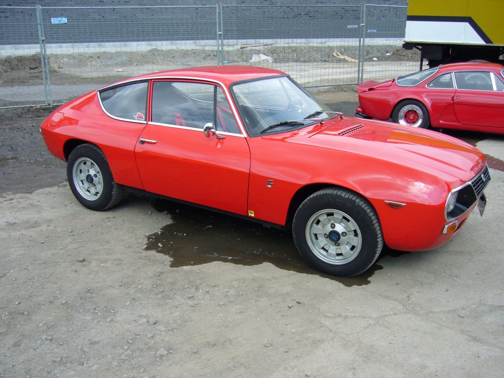 Lancia Fulvia Coupe Sport Zagato 1.3S. 1967-1971. Den 1.3S gab es mit 87 und 92 PS. Oldtimertreffen an der Alten Dreherei  in Mlheim/Ruhr.