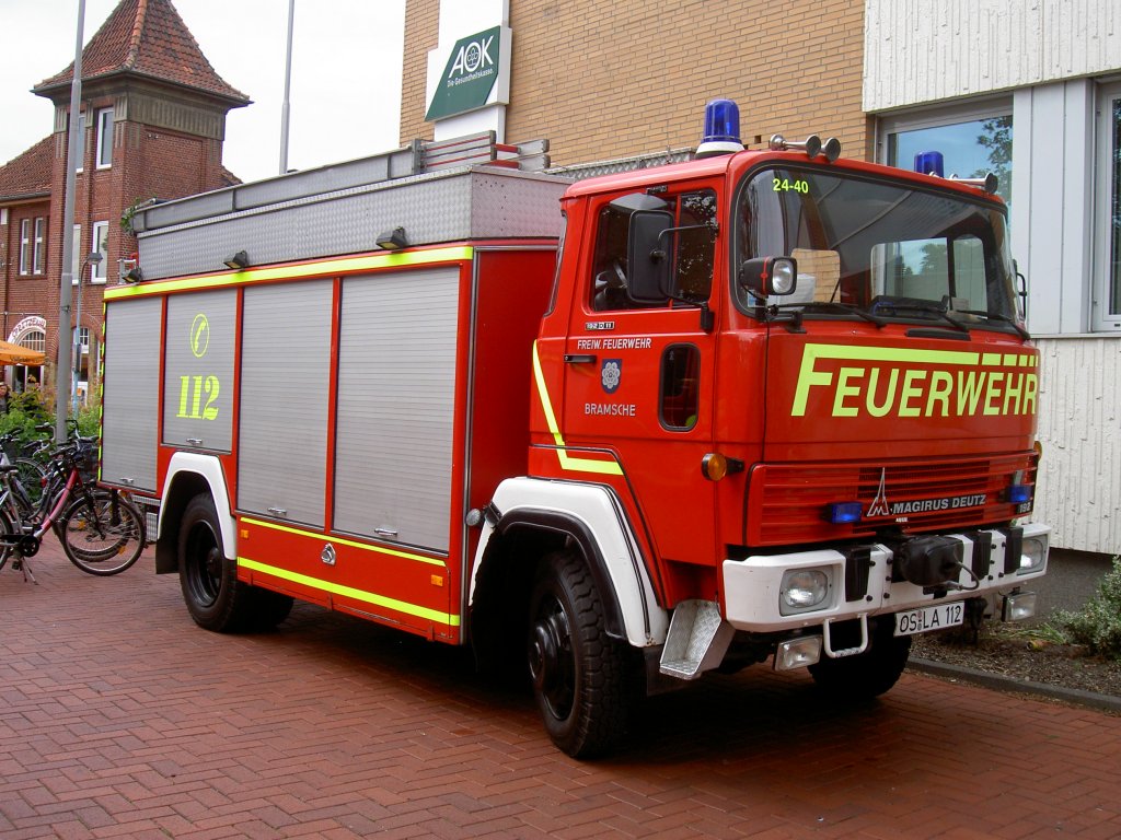 Magirus Deutz Lschfahrzeug 192D11, Freiw. Feuerwehr Bramsche (28.05.2011)