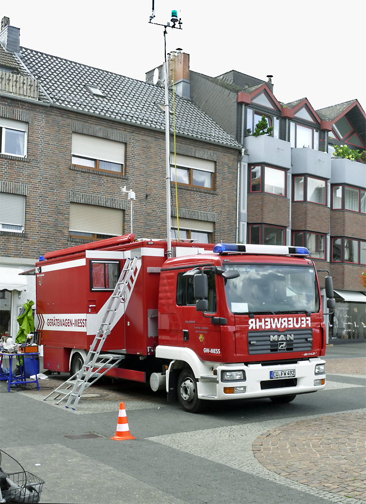 MAN TGL 12.240, GW-Messtechnik der Feuerwehr Euskirchen - 26.08.2017