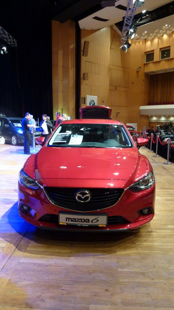 Mazda 6. Zu sehn beim 21. Geraer Autofrhling. Foto 16.03.2013