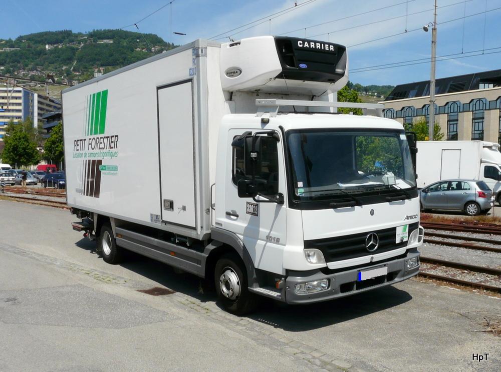 Mercedes Actros Khltransporter in Vevey am 07.05.2011