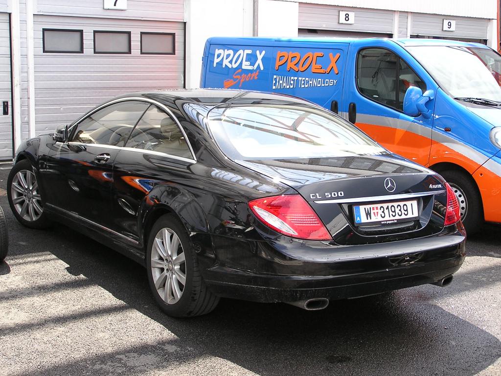 Mercedes CL Klasse, Hungaroring Parkplatz.
Foto: 05.06.2011.