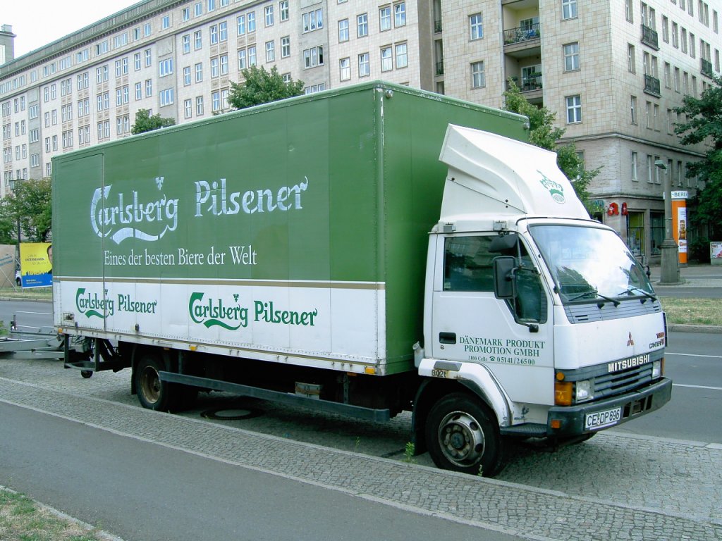 Mitsubishi Canter FH Turbo, gesehen in Berlin 08/2008.
