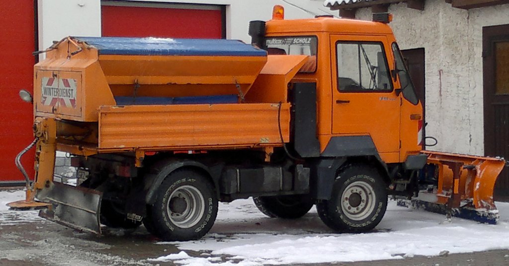 Multicar M26 als Winterfahrzeug. Foto 21.02.2013
