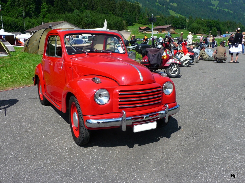 Oldtimer Fiat 500 in St.Stephan am 02.07.2011
