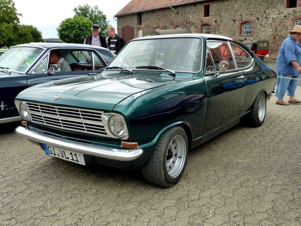 Opel Kadett B, gesehen am Baiersröder Hof im August 2012