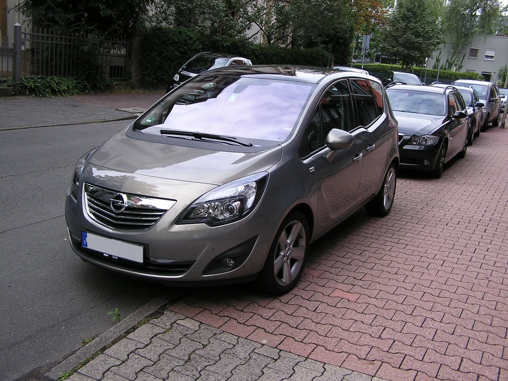 Opel Meriva (version ab 2010), Juli 2010.